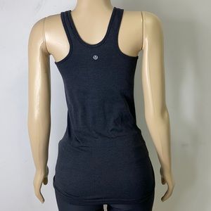 Lululemon black tank top size M
